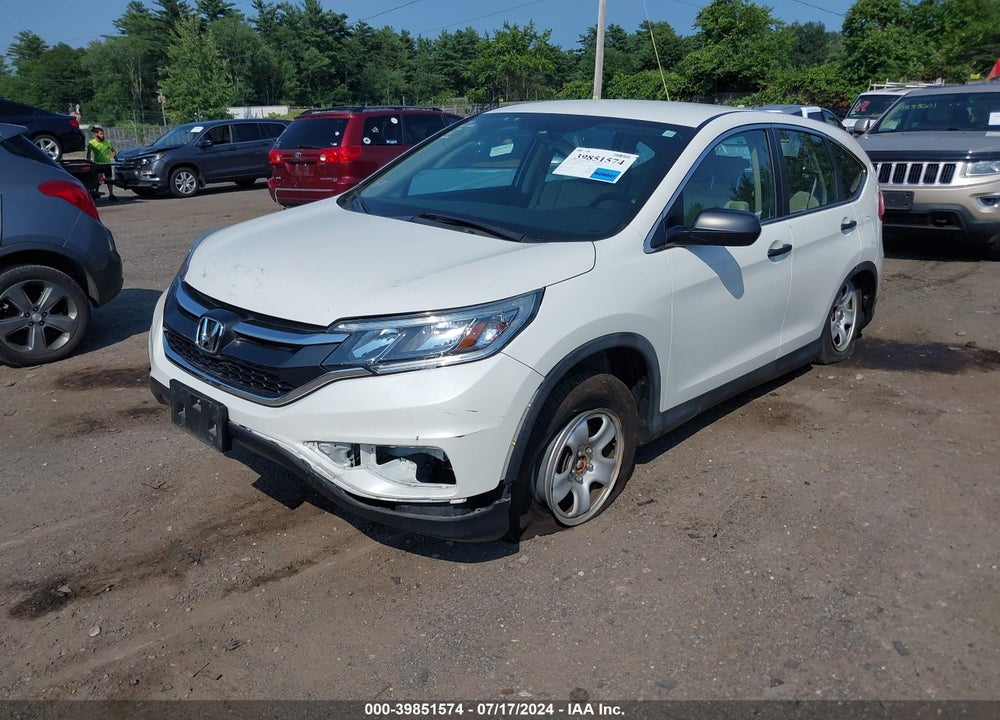 2016 HONDA CR-V LX VIN: 5J6RM4H30GL055942