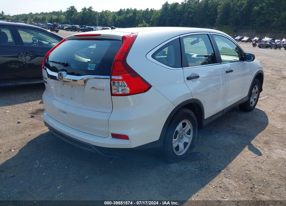 2016 HONDA CR-V LX VIN: 5J6RM4H30GL055942