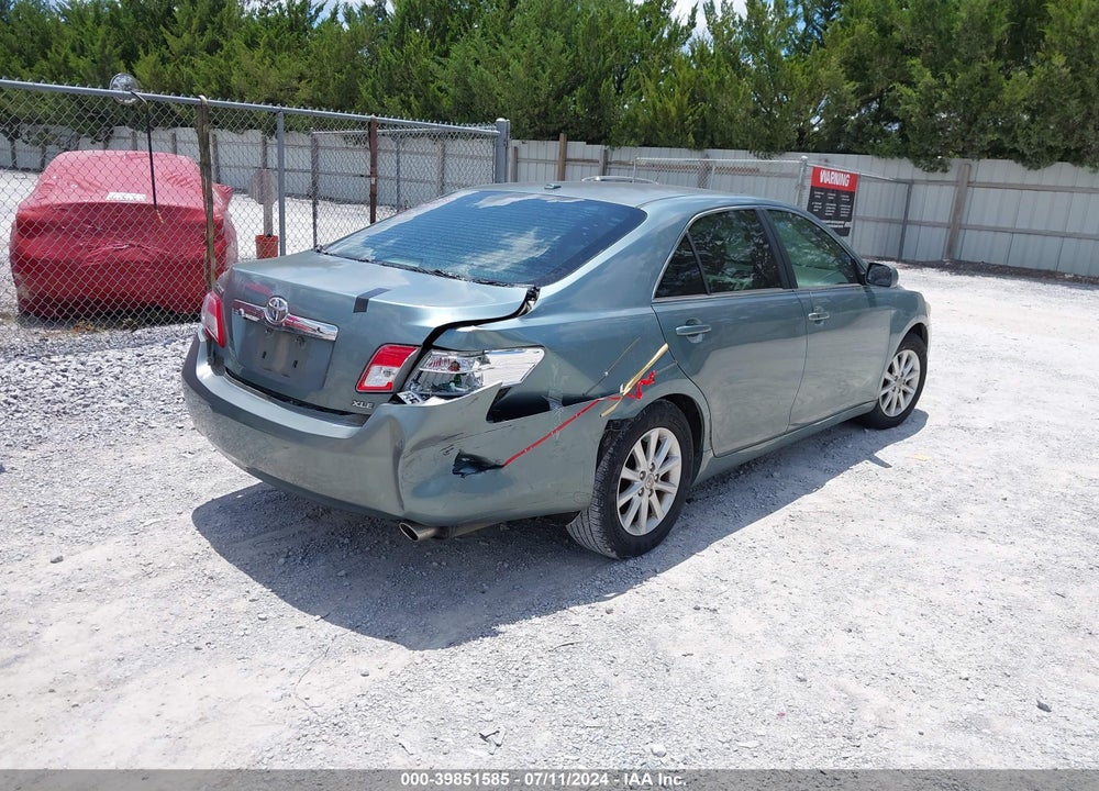 2011 TOYOTA CAMRY XLE VIN: 4T1BF3EK9BU741838