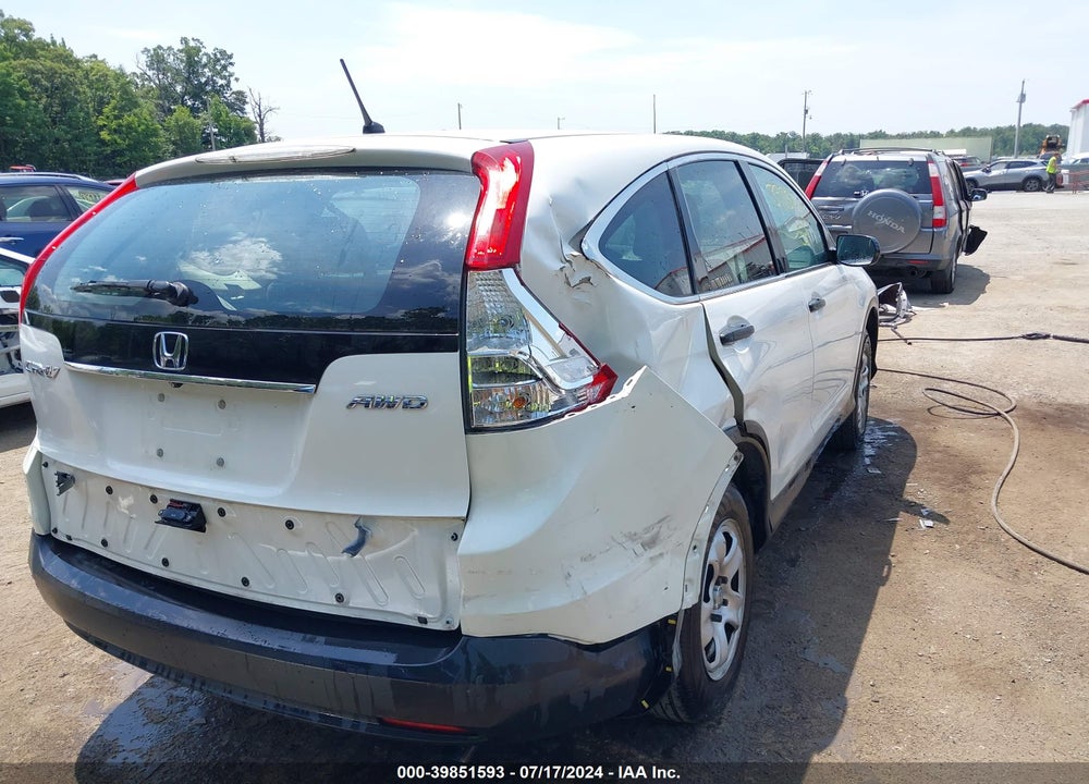 2014 HONDA CR-V LX VIN: 5J6RM4H36EL097447