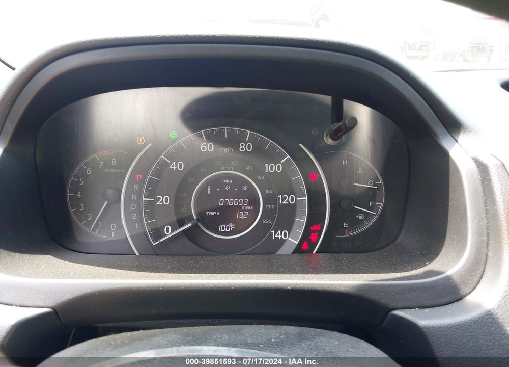 2014 HONDA CR-V LX VIN: 5J6RM4H36EL097447