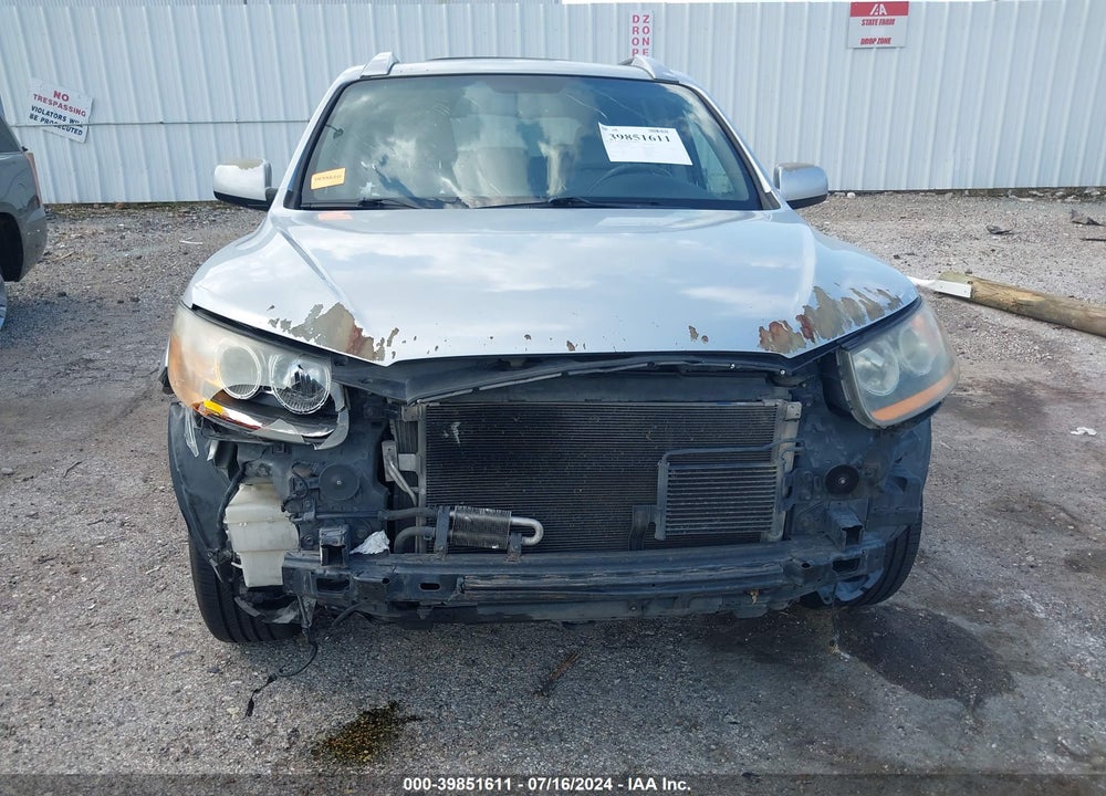 2009 HYUNDAI SANTA FE SE VIN: 5NMSH13E09H278151