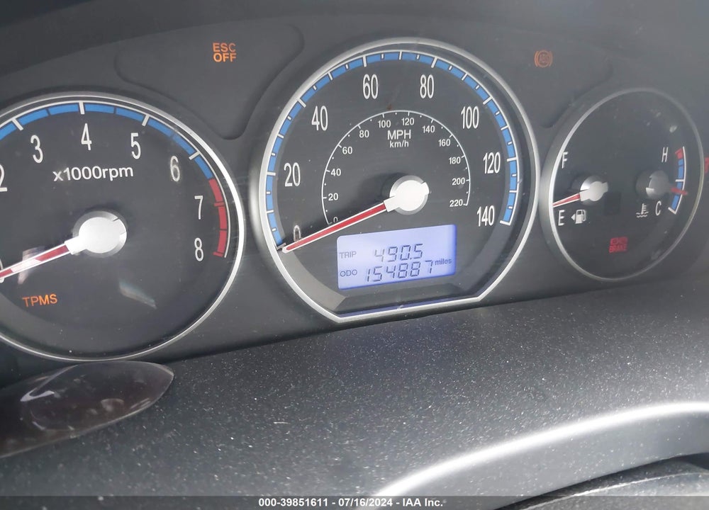 2009 HYUNDAI SANTA FE SE VIN: 5NMSH13E09H278151