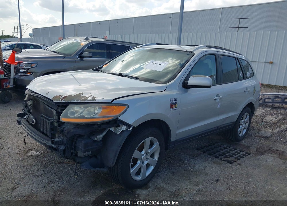 2009 HYUNDAI SANTA FE SE VIN: 5NMSH13E09H278151