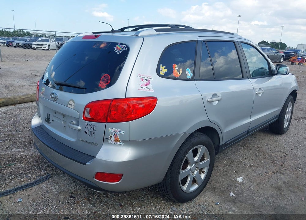 2009 HYUNDAI SANTA FE SE VIN: 5NMSH13E09H278151