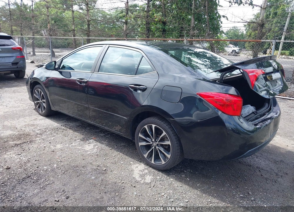 2019 TOYOTA COROLLA SE VIN: 2T1BURHE4KC206206