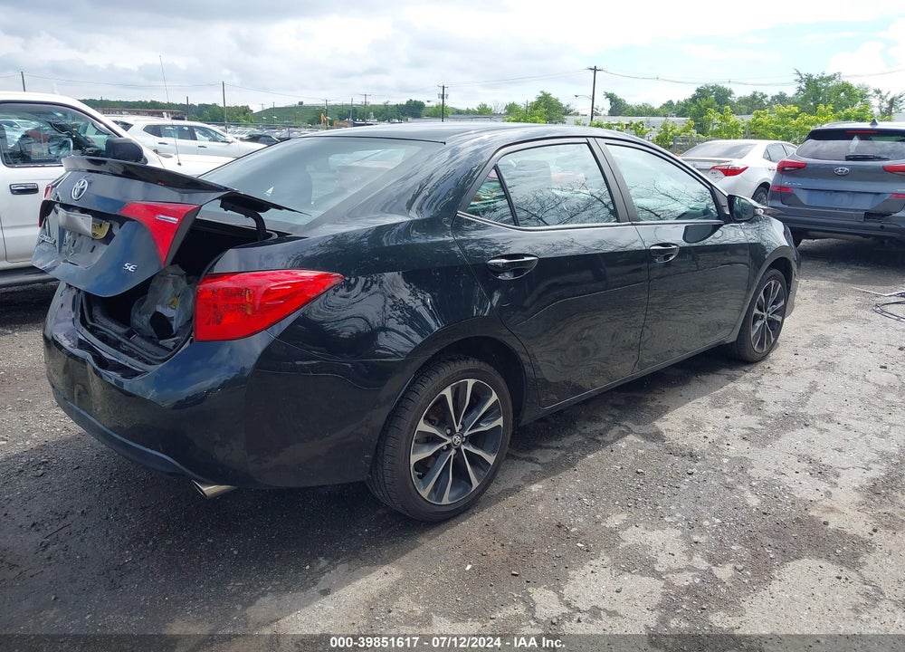 2019 TOYOTA COROLLA SE VIN: 2T1BURHE4KC206206