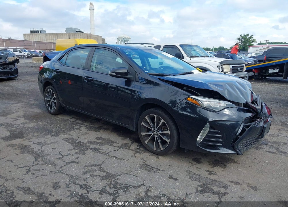 2019 TOYOTA COROLLA SE VIN: 2T1BURHE4KC206206