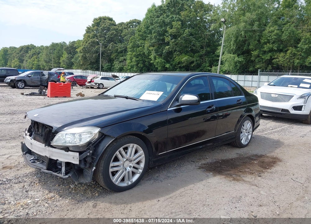 2009 MERCEDES-BENZ C 300 LUXURY/SPORT VIN: WDDGF54XX9R055331