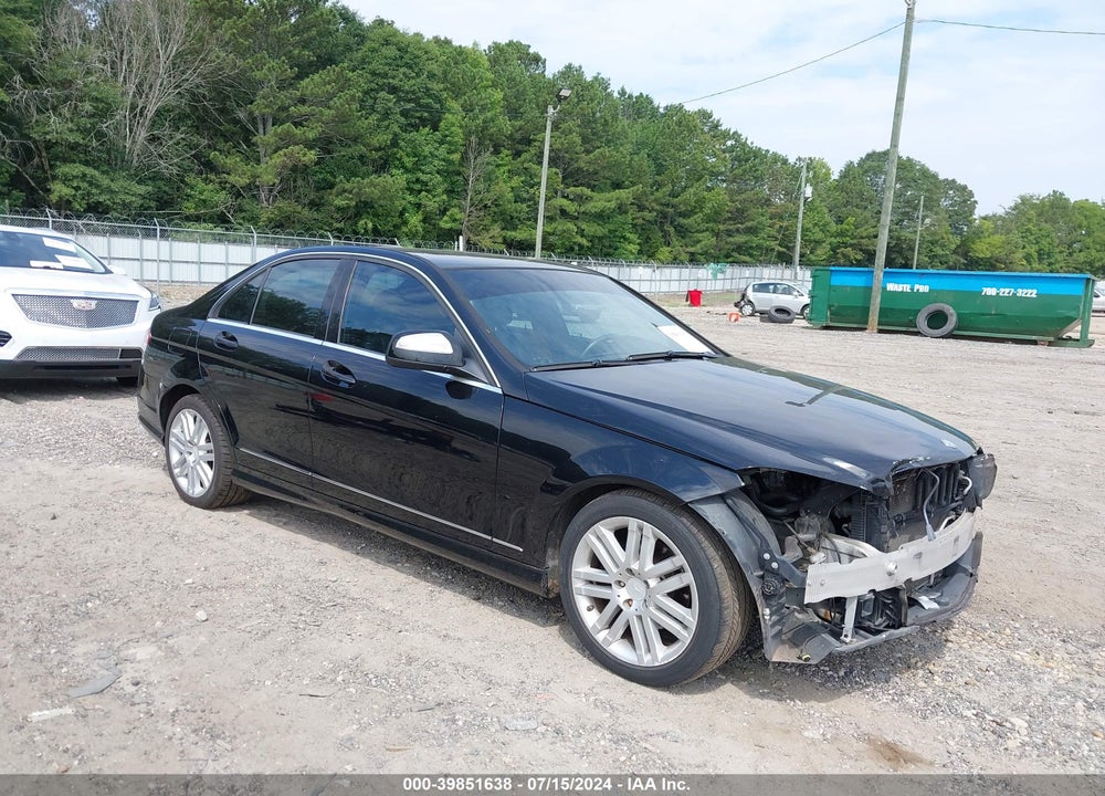 2009 MERCEDES-BENZ C 300 LUXURY/SPORT VIN: WDDGF54XX9R055331