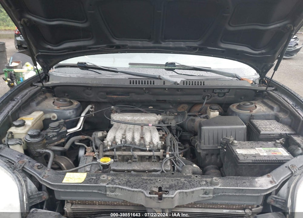 2004 HYUNDAI SANTA FE GLS VIN: KM8SC73D94U575389