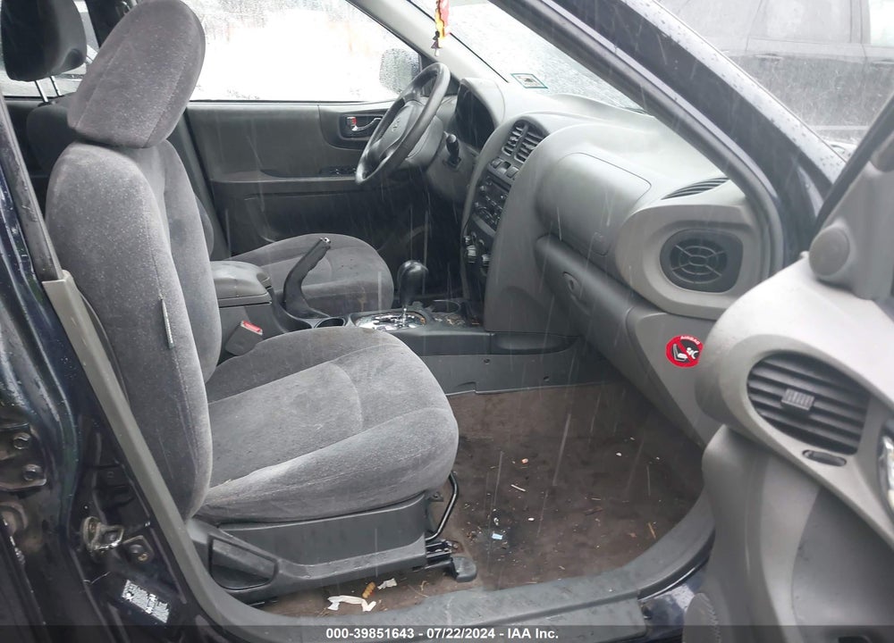 2004 HYUNDAI SANTA FE GLS VIN: KM8SC73D94U575389