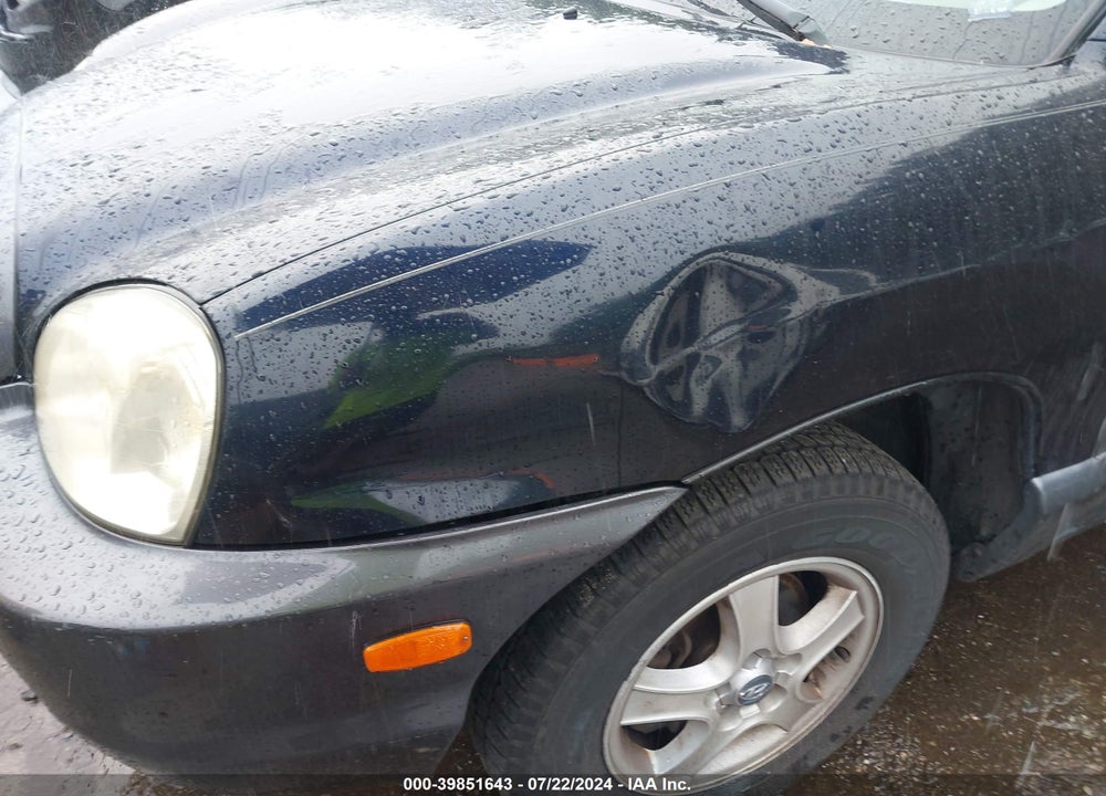 2004 HYUNDAI SANTA FE GLS VIN: KM8SC73D94U575389