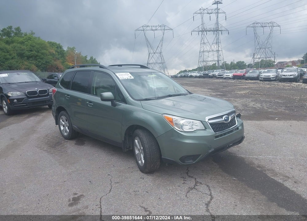 2014 SUBARU FORESTER 2.5I PREMIUM VIN: JF2SJAEC9EH506614