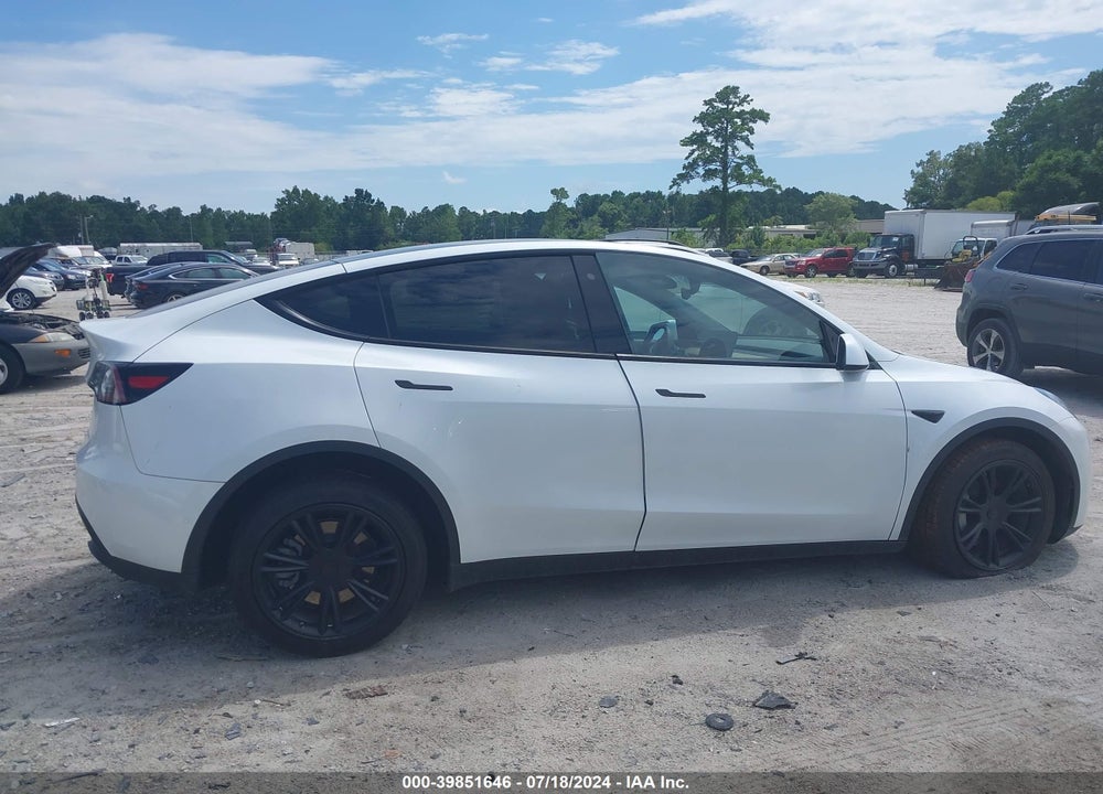 2020 TESLA MODEL Y LONG RANGE DUAL MOTOR ALL-WHEEL DRIVE VIN: 5YJYGDEE6LF017028