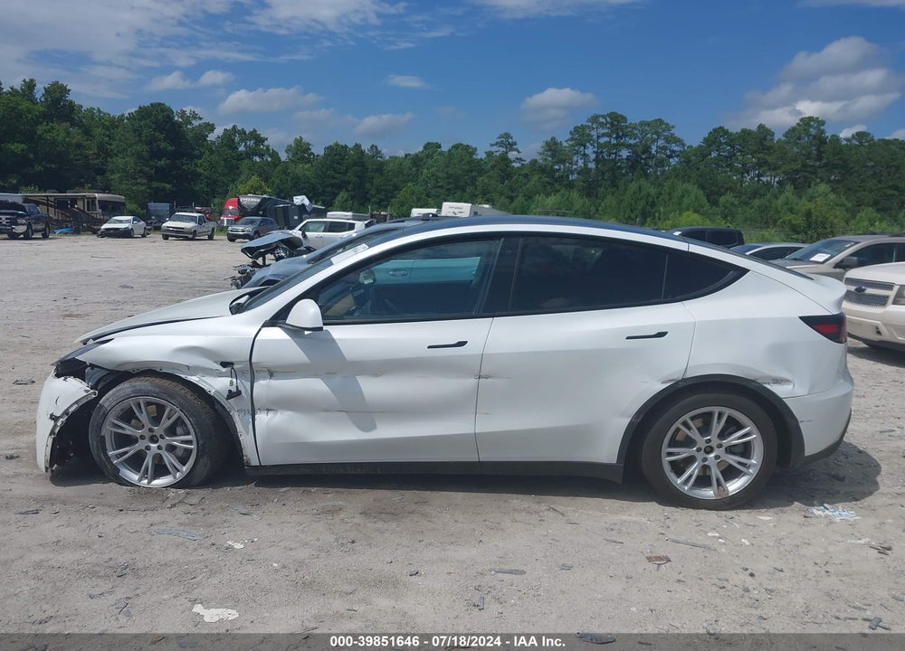 2020 TESLA MODEL Y LONG RANGE DUAL MOTOR ALL-WHEEL DRIVE VIN: 5YJYGDEE6LF017028