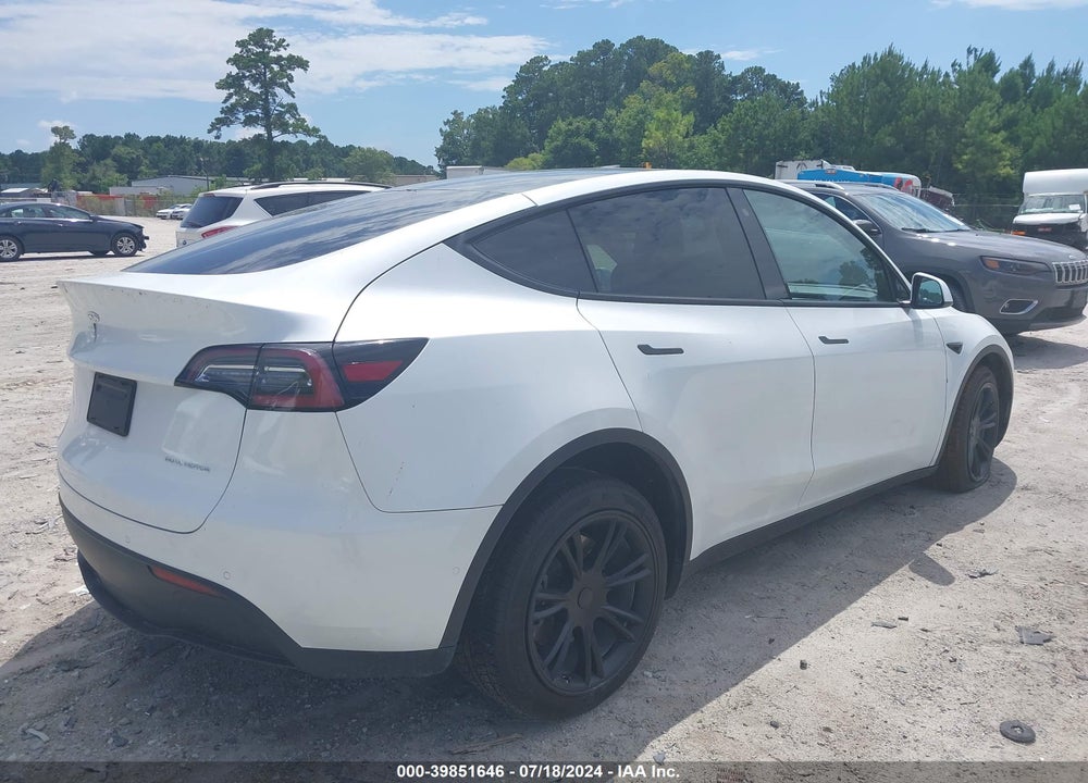 2020 TESLA MODEL Y LONG RANGE DUAL MOTOR ALL-WHEEL DRIVE VIN: 5YJYGDEE6LF017028