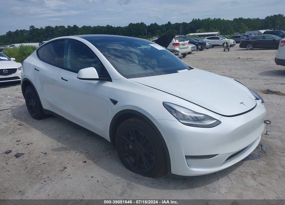 2020 TESLA MODEL Y LONG RANGE DUAL MOTOR ALL-WHEEL DRIVE VIN: 5YJYGDEE6LF017028