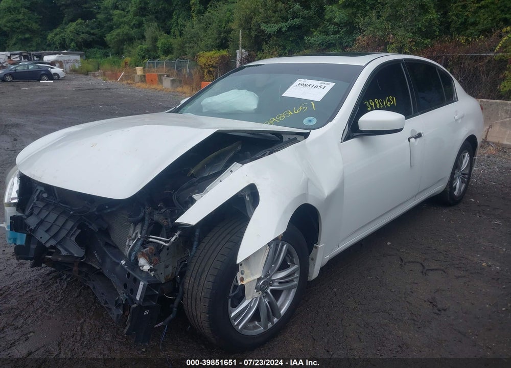 2011 INFINITI G25X VIN: JN1DV6AR3BM654086
