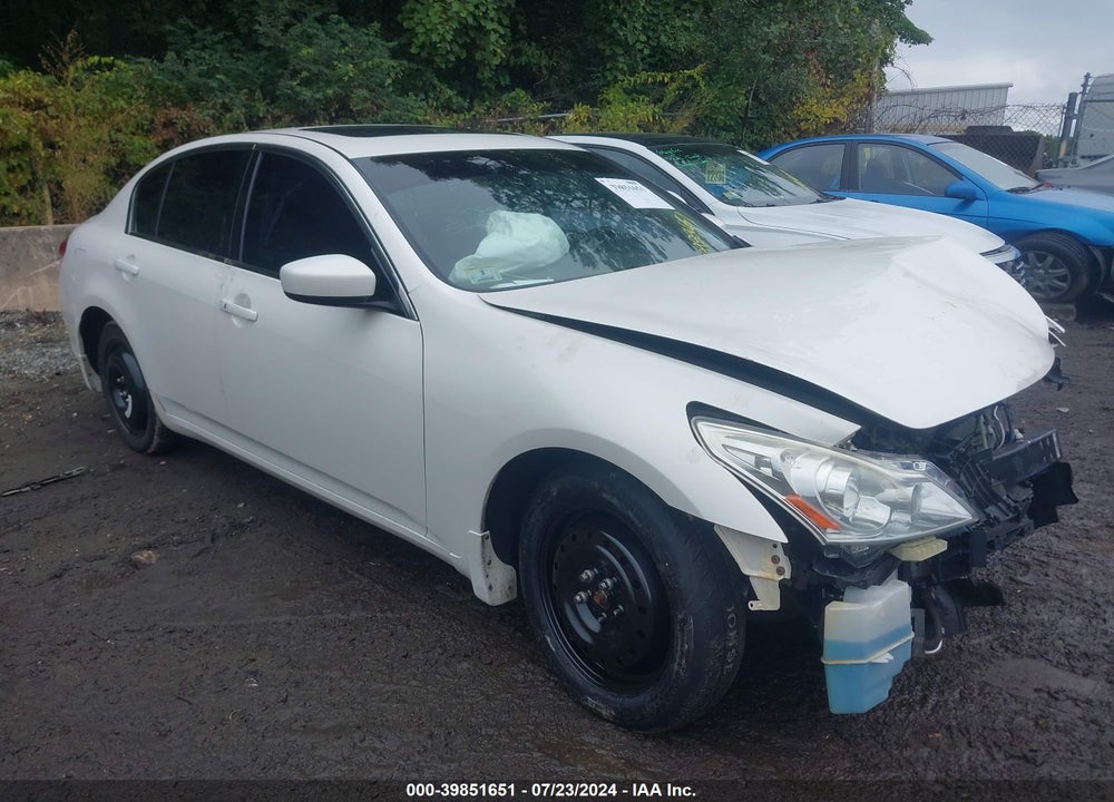 2011 INFINITI G25X VIN: JN1DV6AR3BM654086