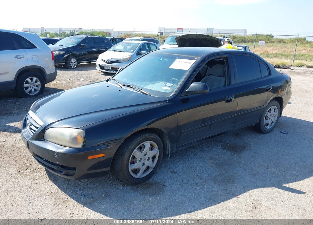 2006 HYUNDAI ELANTRA GLS/LIMITED VIN: KMHDN45D96U127963