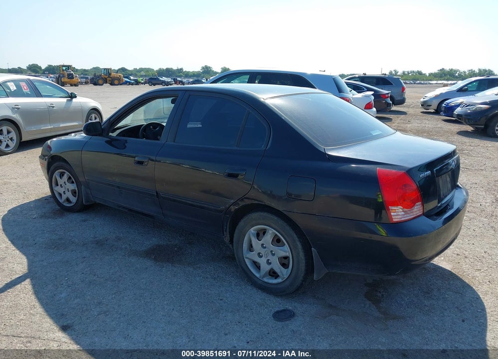 2006 HYUNDAI ELANTRA GLS/LIMITED VIN: KMHDN45D96U127963