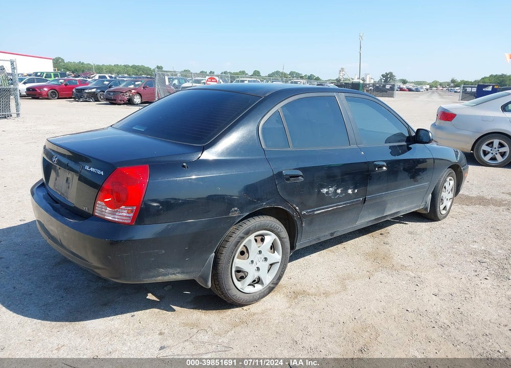 2006 HYUNDAI ELANTRA GLS/LIMITED VIN: KMHDN45D96U127963