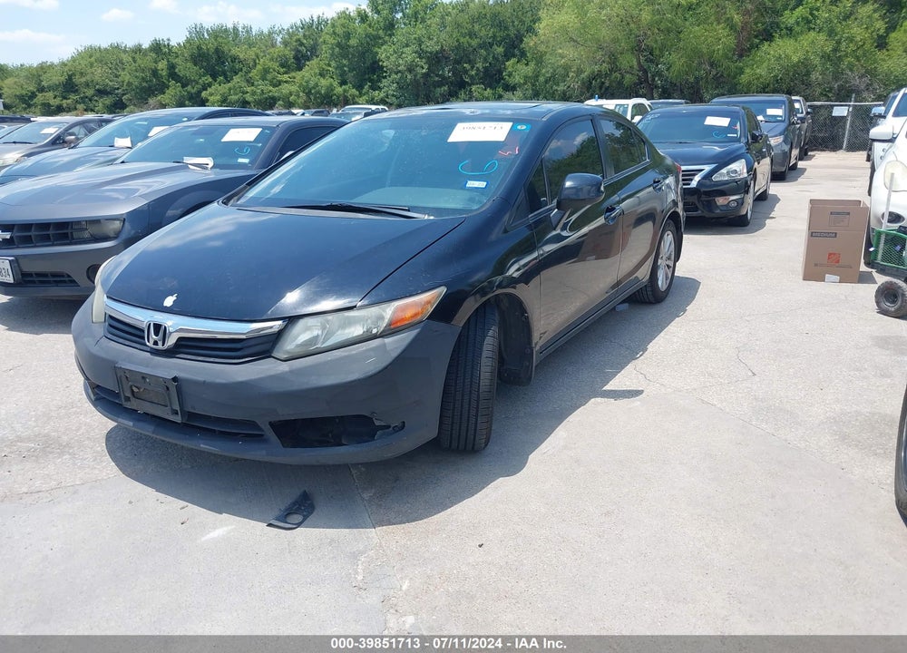 2012 HONDA CIVIC EX VIN: 2HGFB2F82CH589177