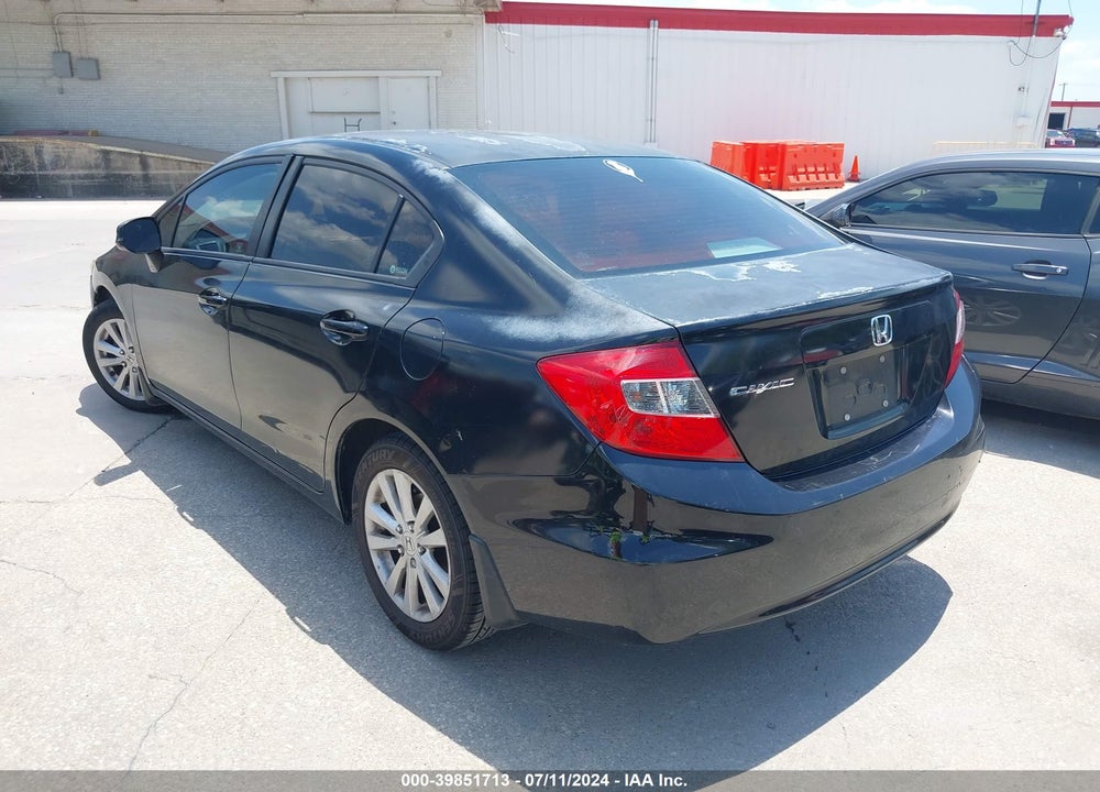 2012 HONDA CIVIC EX VIN: 2HGFB2F82CH589177