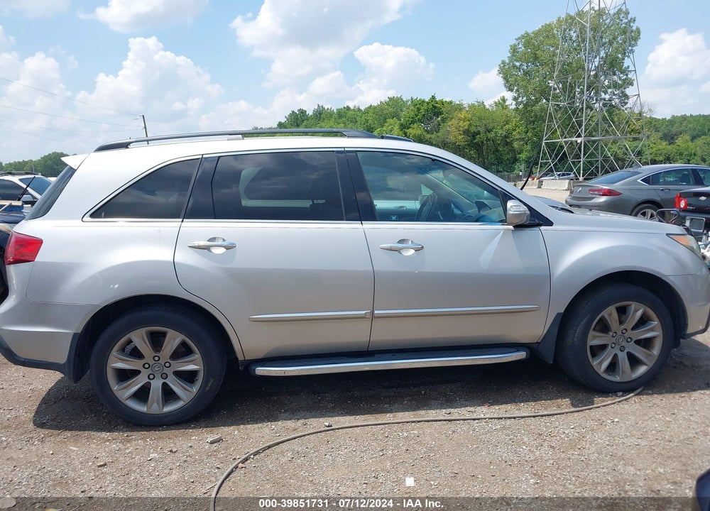 2012 ACURA MDX ADVANCE PACKAGE VIN: 2HNYD2H86CH519562