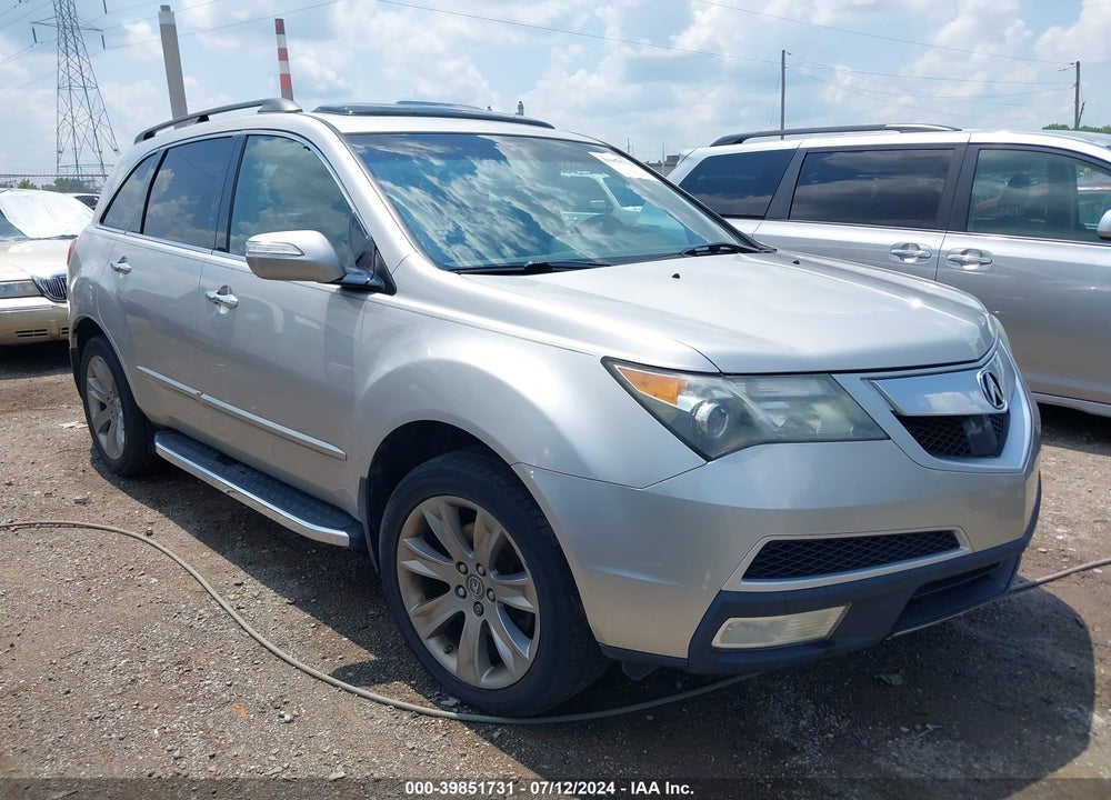 2012 ACURA MDX ADVANCE PACKAGE VIN: 2HNYD2H86CH519562