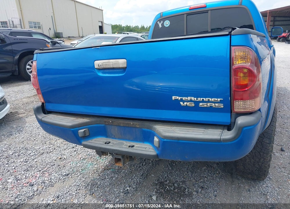 2005 TOYOTA TACOMA PRERUNNER V6 VIN: 3TMKU72N65M004573