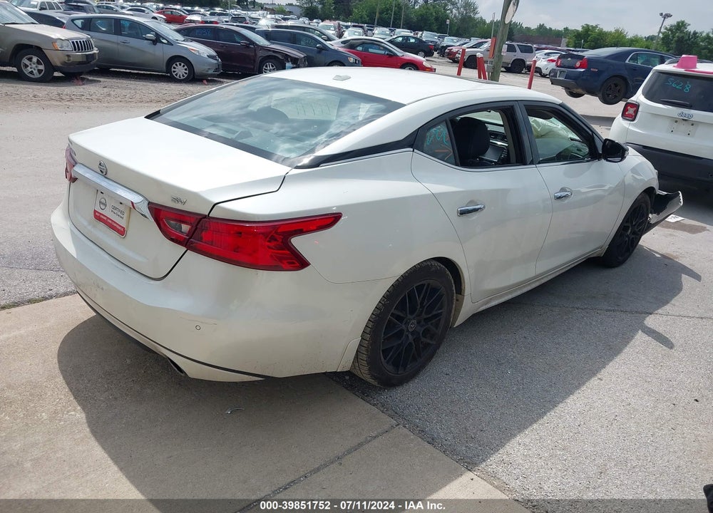 2017 NISSAN MAXIMA 3.5 SV VIN: 1N4AA6APXHC397801