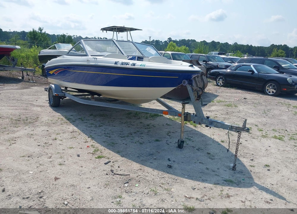 2007 BAYLINER MARINE CORP RUNABOUT SERIES VIN: BBBHB4CUE707
