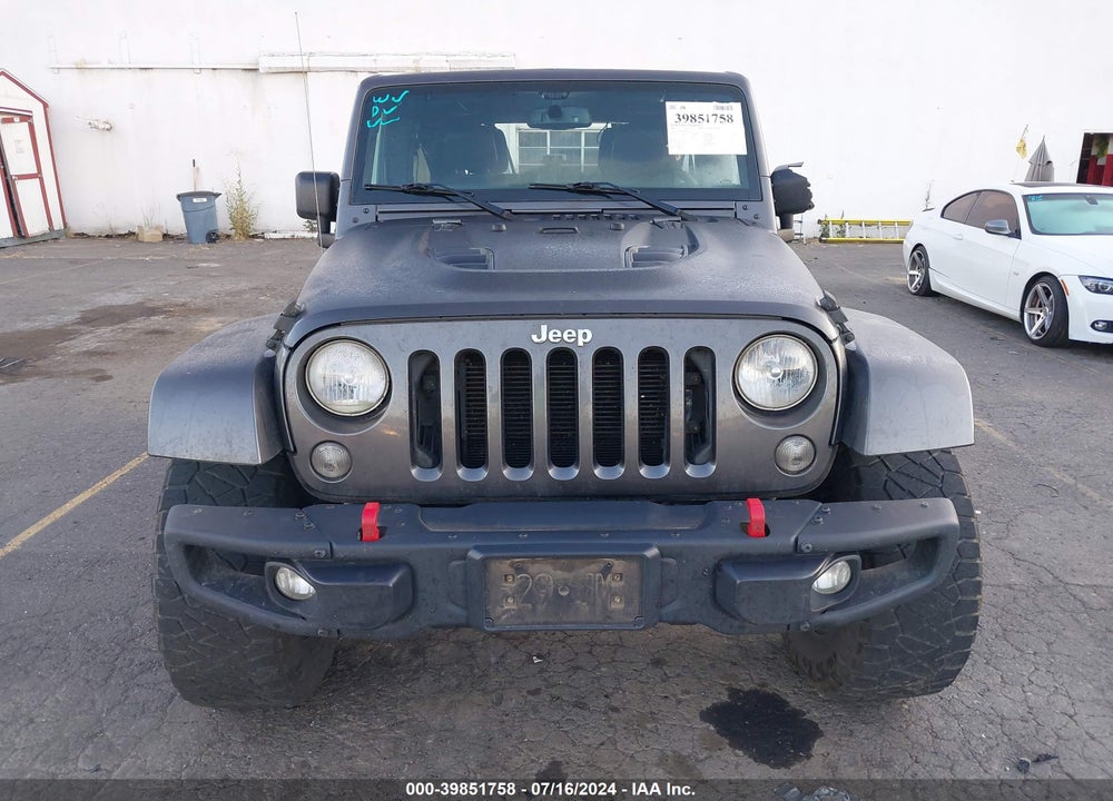 2016 JEEP WRANGLER UNLIMITED RUBICON HARD ROCK VIN: 1C4BJWFG8GL335819