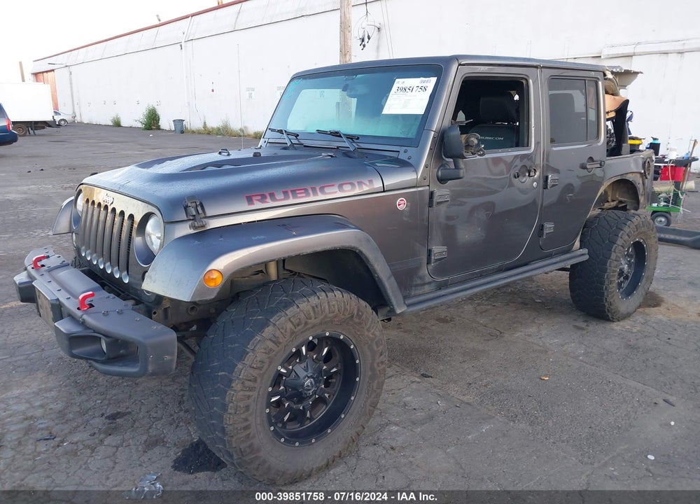 2016 JEEP WRANGLER UNLIMITED RUBICON HARD ROCK VIN: 1C4BJWFG8GL335819