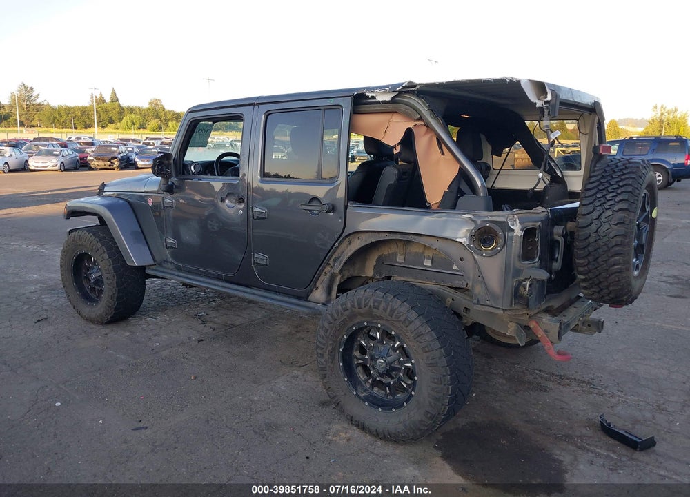 2016 JEEP WRANGLER UNLIMITED RUBICON HARD ROCK VIN: 1C4BJWFG8GL335819