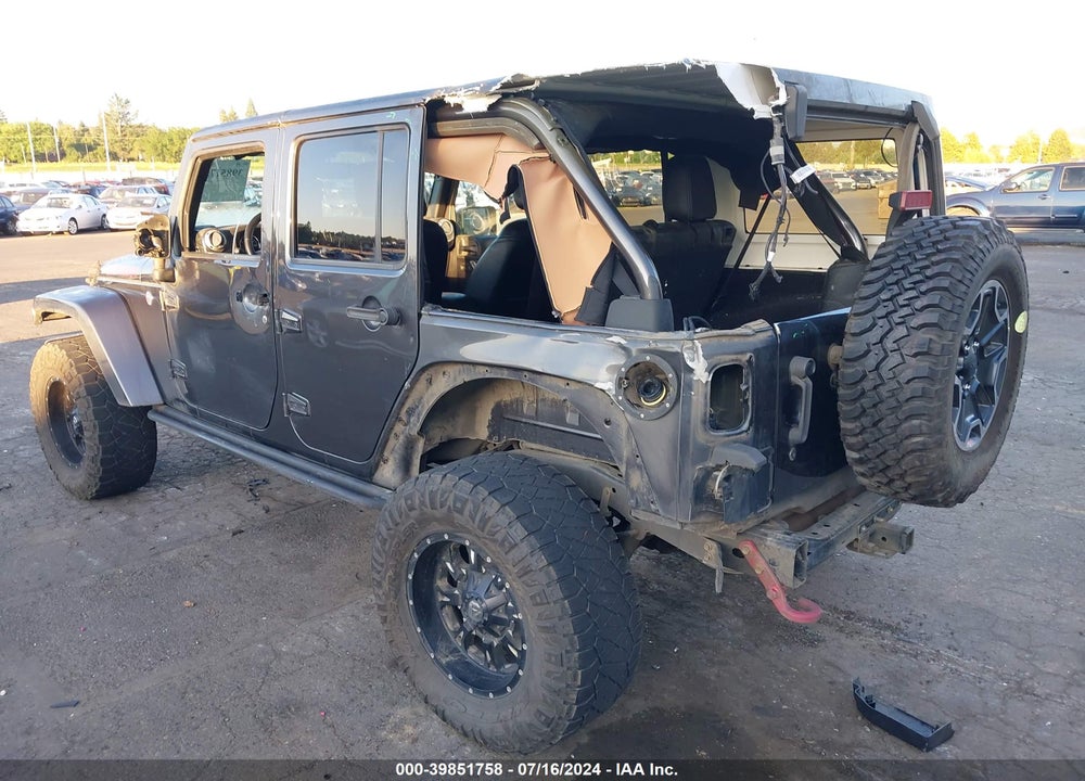 2016 JEEP WRANGLER UNLIMITED RUBICON HARD ROCK VIN: 1C4BJWFG8GL335819