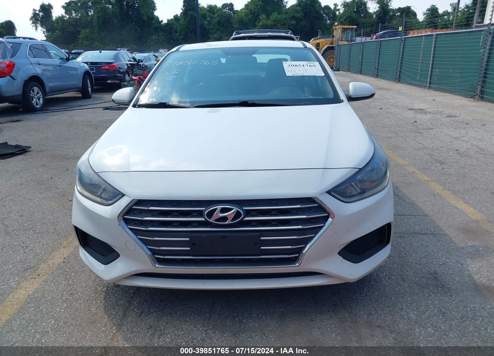 2019 HYUNDAI ACCENT SE VIN: 3KPC24A36KE055702