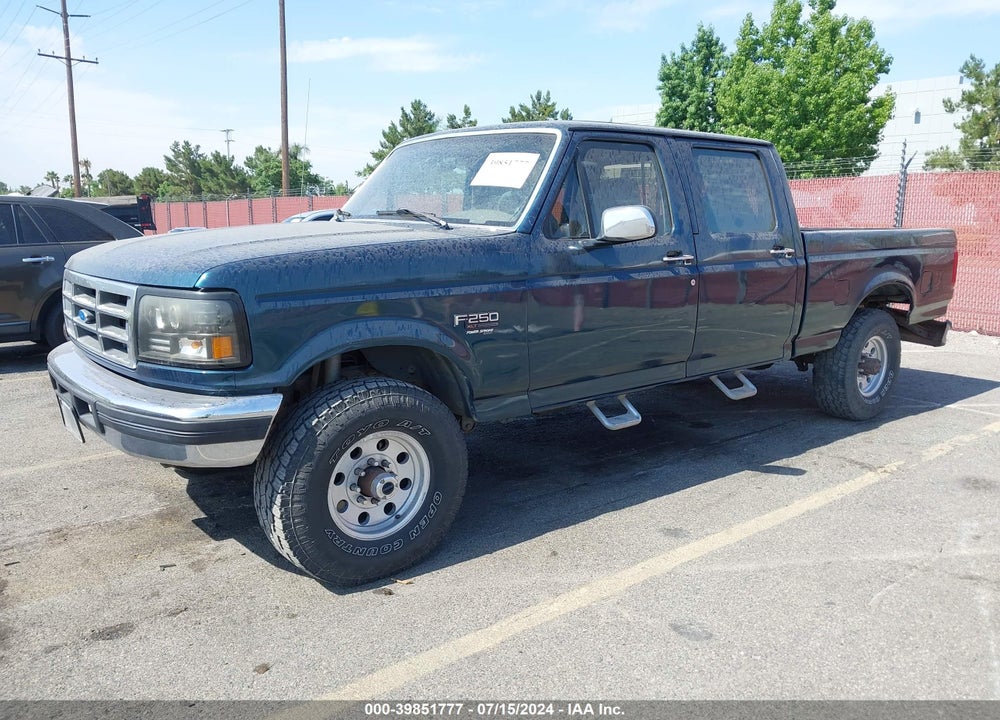 1996 FORD F250 VIN: 1FTHW26F9TEA57135