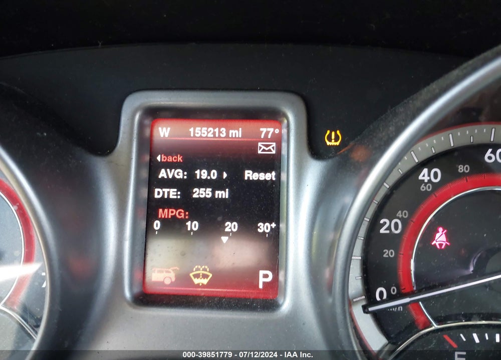 2015 DODGE JOURNEY CROSSROAD VIN: 3C4PDCGB7FT644960