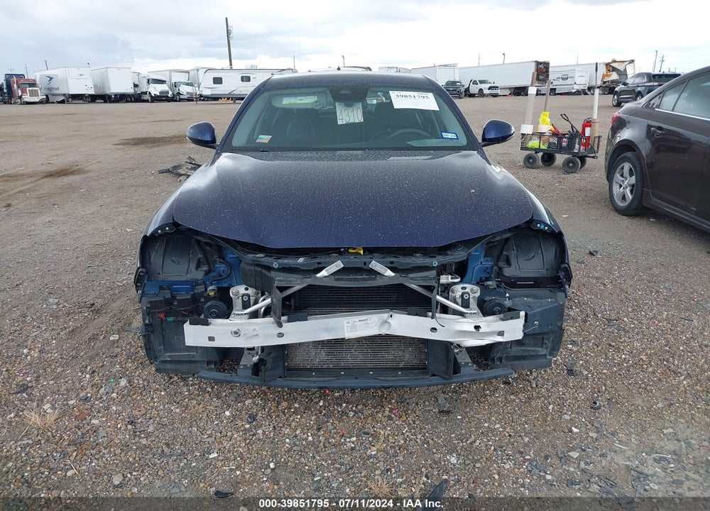 2018 ALFA ROMEO GIULIA TI RWD VIN: ZARFAECN9J7596655
