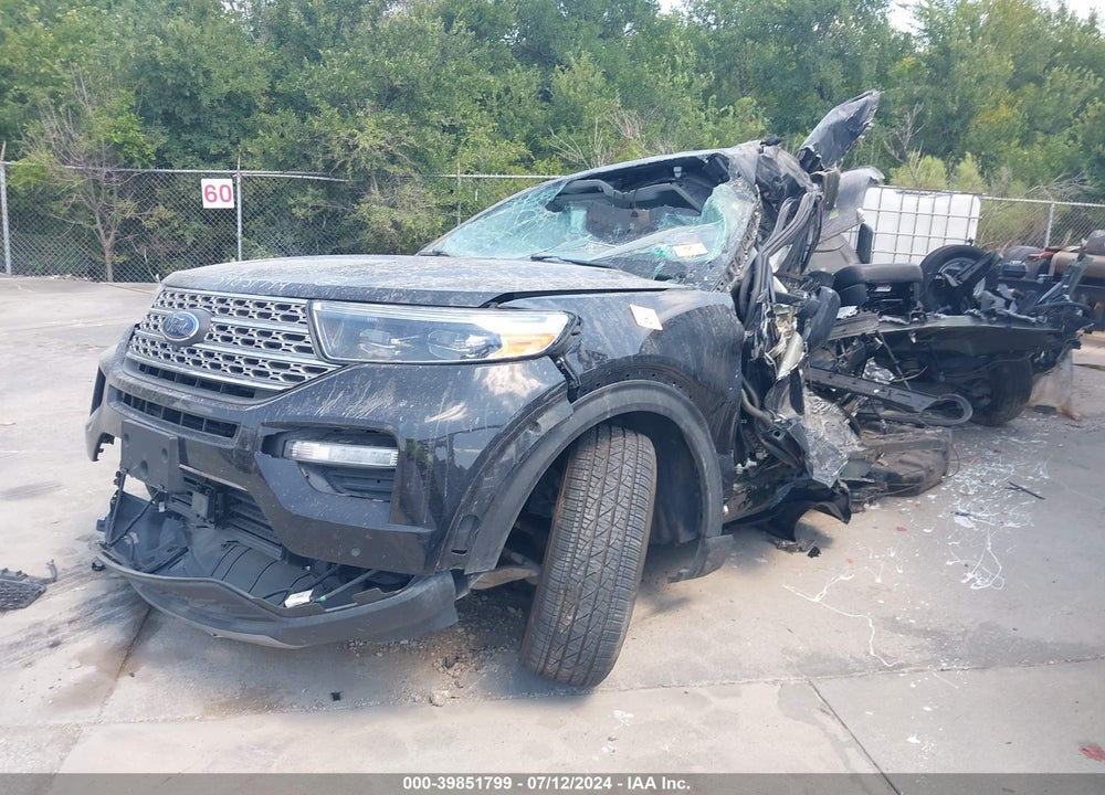 2021 FORD EXPLORER LIMITED VIN: 1FMSK8FH8MGB51871