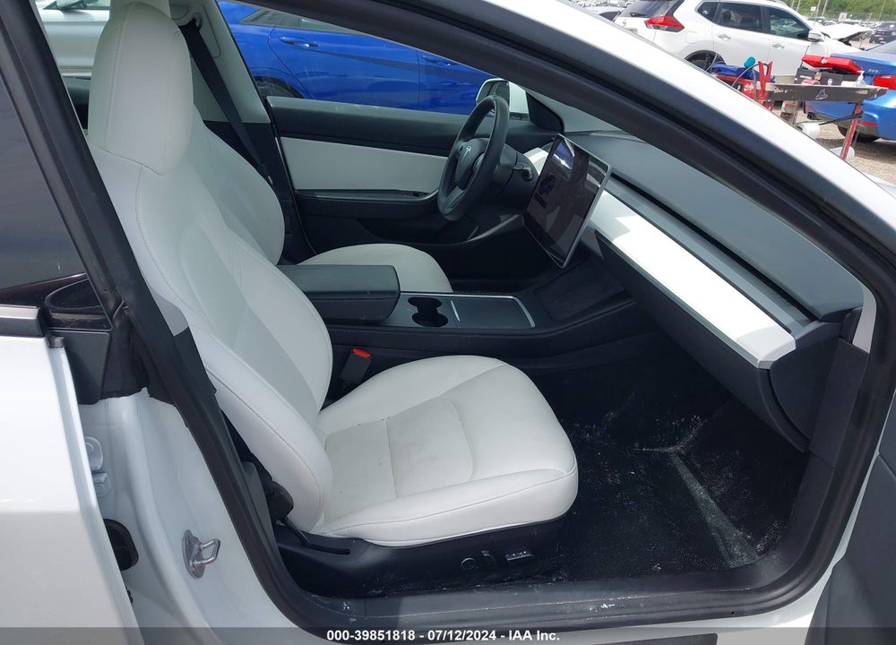 2021 TESLA MODEL 3 STANDARD RANGE PLUS REAR-WHEEL DRIVE VIN: 5YJ3E1EA2MF857403