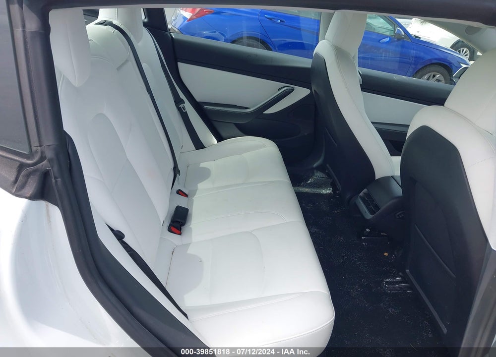 2021 TESLA MODEL 3 STANDARD RANGE PLUS REAR-WHEEL DRIVE VIN: 5YJ3E1EA2MF857403