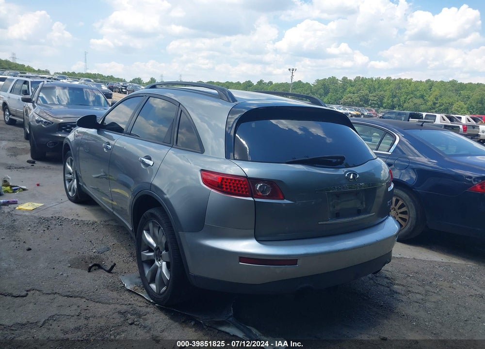 2004 INFINITI FX35 VIN: JNRAS08W64X223048