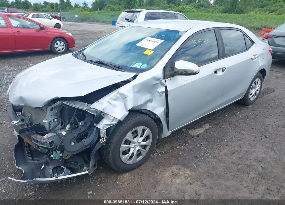2014 TOYOTA COROLLA L VIN: 2T1BURHE8EC160299