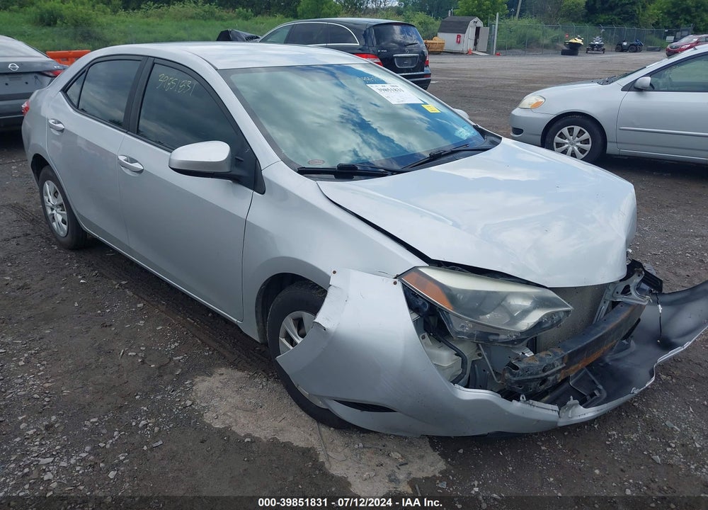 2014 TOYOTA COROLLA L VIN: 2T1BURHE8EC160299