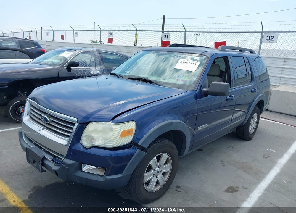 2007 FORD EXPLORER XLT VIN: 1FMEU63E97UA75766