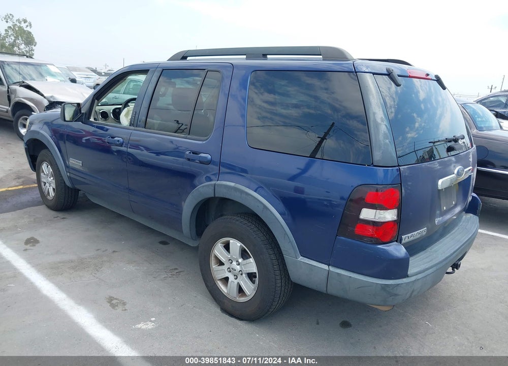 2007 FORD EXPLORER XLT VIN: 1FMEU63E97UA75766